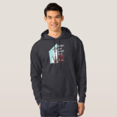 175th記念日のフード付きスウェットシャツ パーカ (正面フル)