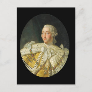 1760年以降のジョージ3世の王のポートレート ポストカード
