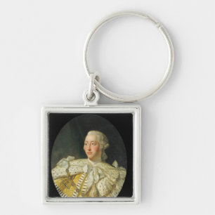 1760年後の王ジョージ三世のポートレート キーホルダー