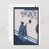 1760日本の年代末のc.のポスター ポストカード (正面/裏面)