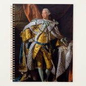 1762年アラン・ラムゼイによるジョージ3世 プランナー手帳 (正面)