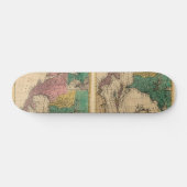 1763北米の地図 スケートボード (横)