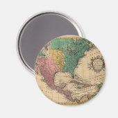 1763北米の地図 マグネット (正面/裏面)