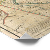 1768ニューヨークとニュージャージーのジェフリーの地図 ポスター (角)