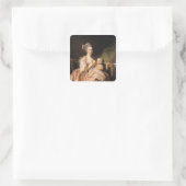 1770年～80年の若い母 スクエアシール (バッグ)