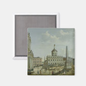 1772年の市庁舎の眺望 マグネット (正面/裏面)
