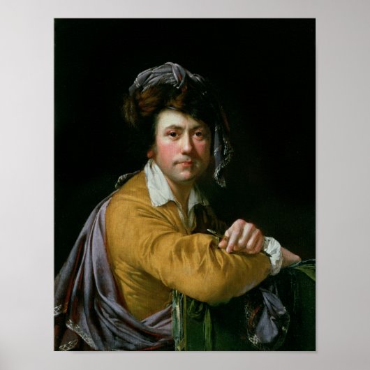 1772-3年頃の自画像 ポスター (正面)