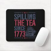 1773年おもしろい以来、7月4日にお茶を注いだ マウスパッド (マウス)