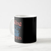 1773年から紅茶をこぼしまくる独立記念日 コーヒーマグカップ (正面左)