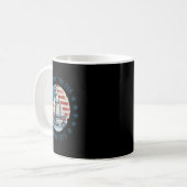1773年から紅茶をこぼしまくる4th+Julyジョーク コーヒーマグカップ (正面左)