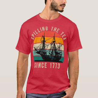 1773年から茶を注ぐ1 Tシャツ