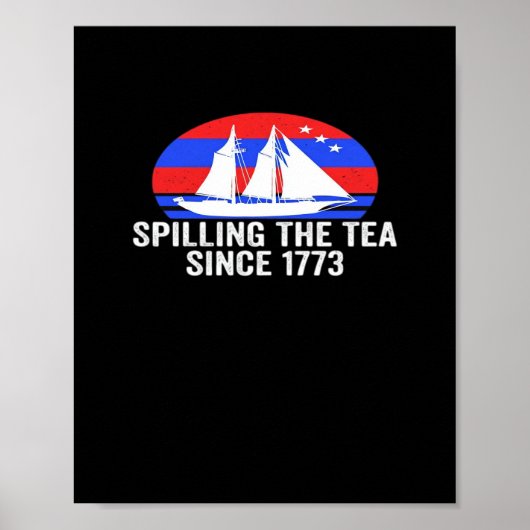 1773年から茶を注クラシックぐ ポスター (正面)