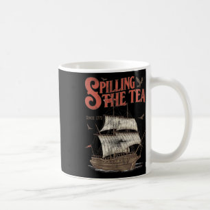 1773年の歴史の茶の湯から7月のこぼれ コーヒーマグカップ