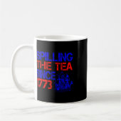 1773年の7月4日以来4番目のお茶 コーヒーマグカップ (左)