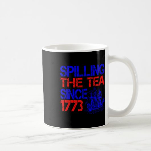 1773年の7月4日以来4番目のお茶 コーヒーマグカップ (右)