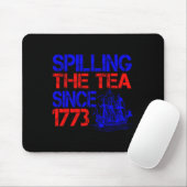 1773年の7月4日以来4番目のお茶 マウスパッド (マウス)