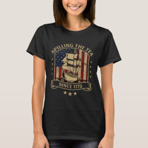 1773年以来のアメリカの歴史引用文 Tシャツ