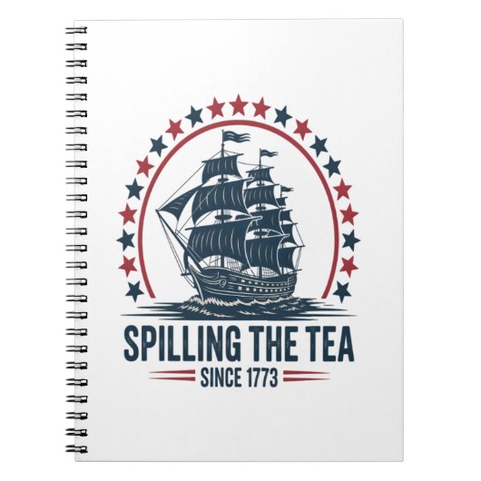 1773年4月4日から7月4日までにお茶を注いだ ノートブック (正面)