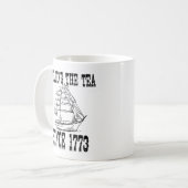 1773年7月の歴史先生以来、お茶をこぼすこと コーヒーマグカップ (正面左)