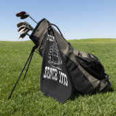 1773年7月の歴史先生以来、お茶をこぼすこと ゴルフタオル (グリーン)