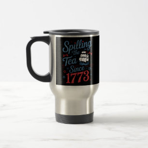 1773年7月4日からコケットでお茶を出す トラベルマグ