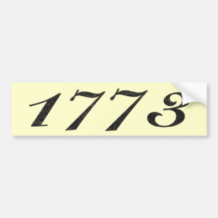 1773年 バンパーステッカー