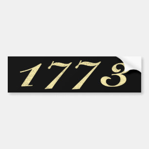 1773年 バンパーステッカー