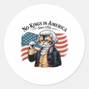 1776おもしろい年からアメリカで行われた猫の王 ラウンドシール