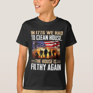 1776おもしろい年にはTシャツを掃除しなければならなかった – Un Tシャツ