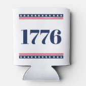 1776アメリカーナデザインの星条旗 缶クーラー (裏面)