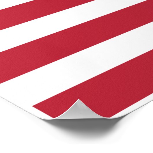 1776アメリカ国旗 ポスター (角)