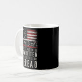 1776アメリカ国旗We The People It Need To Be Re コーヒーマグカップ (正面左)