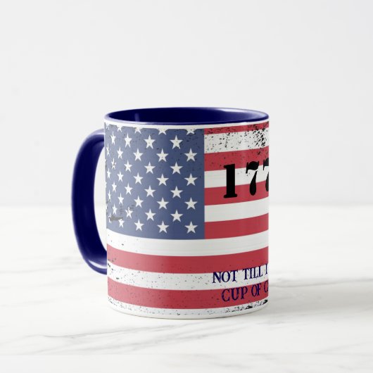 1776コーヒーまで マグカップ (正面左)