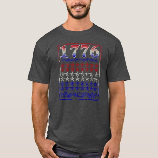 1776スター Tシャツ (正面)