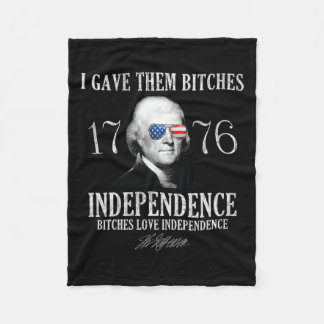 1776与え年の独立 フリースブランケット