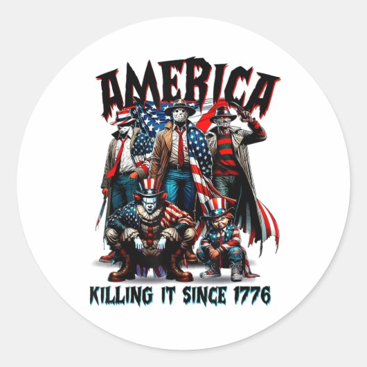1776年からアメリカが殺した ラウンドシール (正面)