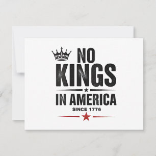 1776年からアメリカに王はいない セーブザデート