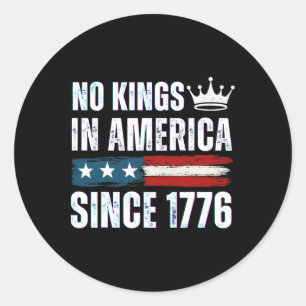 1776年からアメリカに王はいない ラウンドシール