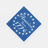 1776年からアメリカ スタンダードランチョンナプキン (角)