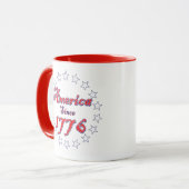 1776年からアメリカ マグカップ (正面左)