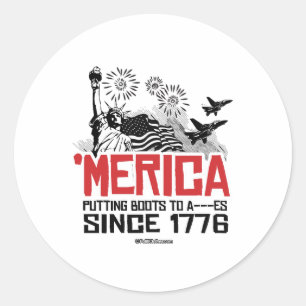 1776年からブーツをAに – --es ラウンドシール