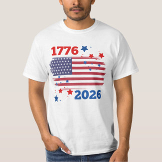 1776年から2026年 Tシャツ