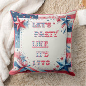 1776年のアメリカ独立記念日のようなパーティーを クッション (ブランケット)