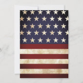 1776年のパーティーを見よう |ヴィンテージの7月4日 招待状 (裏面)