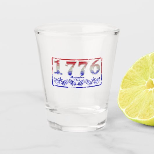 1776年の独立 ショットグラス (正面)
