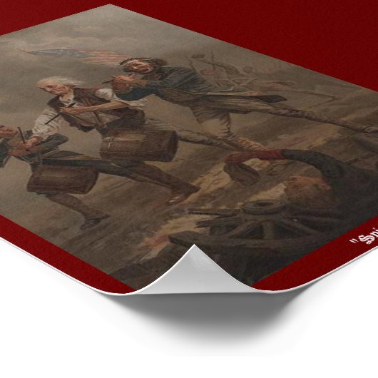 1776年の精神 ポスター (角)