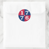 1776年の精神 ラウンドシール (バッグ)