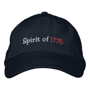 1776年の精神 刺繍入りキャップ