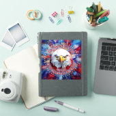 1776年の精神 2026 アメリカのレッドイーグルファイヤーワ シール (iPadカバー)