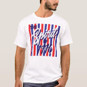 1776年の精神 7月4日Tシャツ Tシャツ (正面)